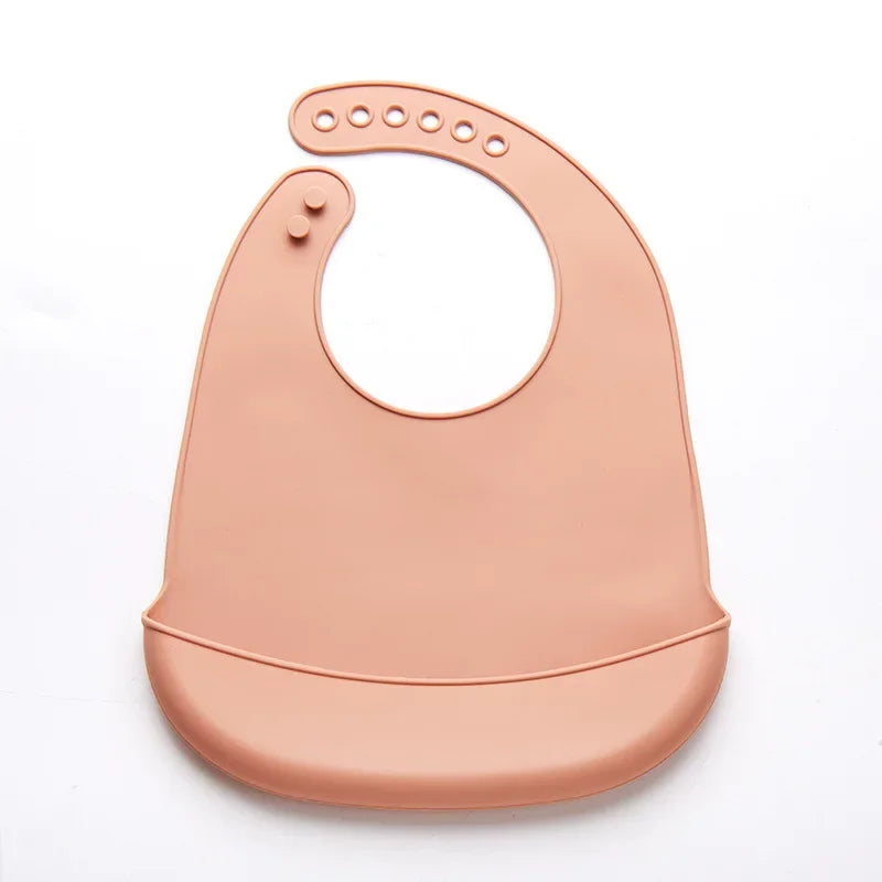 Adjustable Silicone Baby Bib – Waterproof & BPA-Free