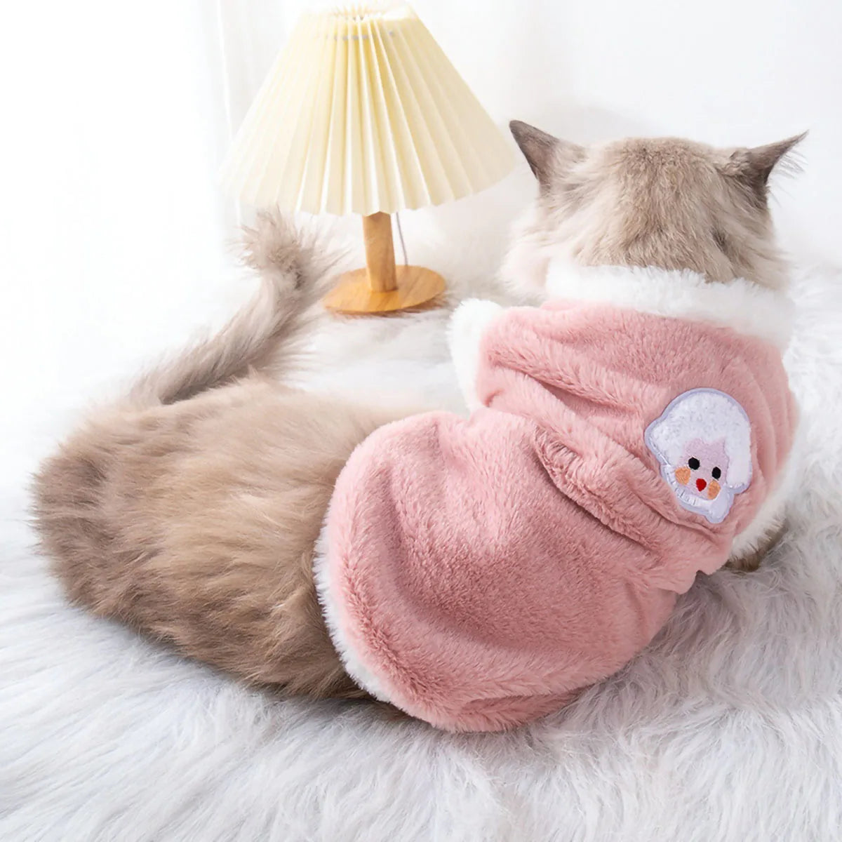 Autumn/Winter Pet Vest – Lamb Embroidery