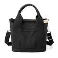 Xierya Women’s Small Canvas Shoulder Bag – Stylish Zippered Mobile Phone Bucket Tote