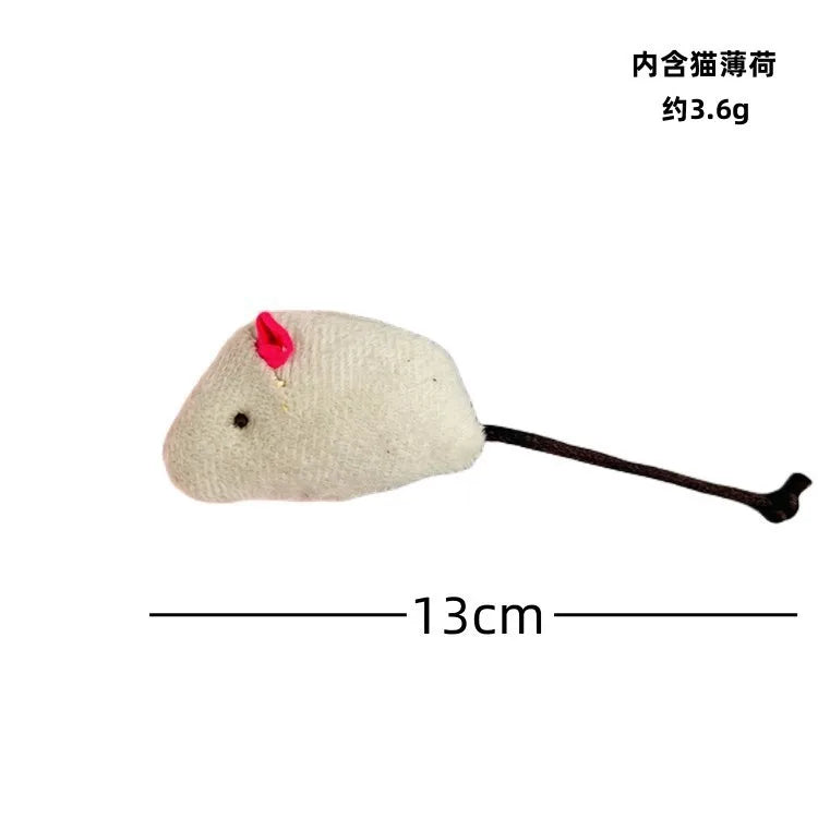 Catnip Rattle Mouse Toys – Multi Pack