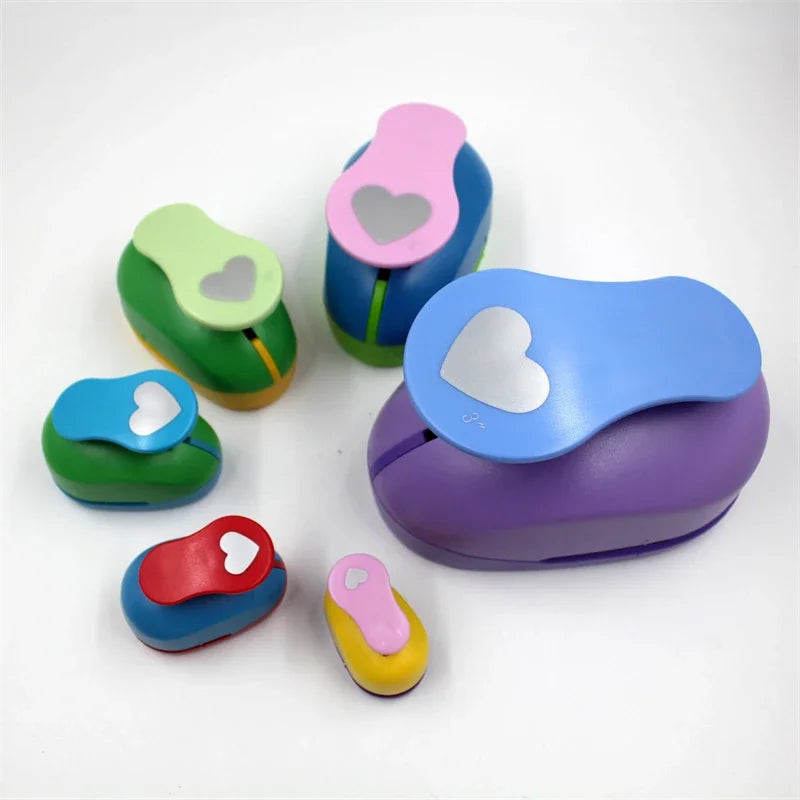 Heart-Shaped DIY Paper Punch – 8/16/25/38/50mm