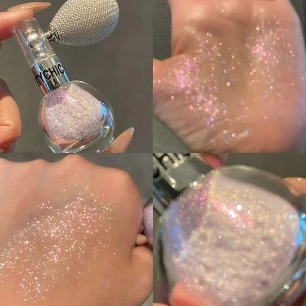 Diamond Shimmer Body & Face Highlighter Spray Powder