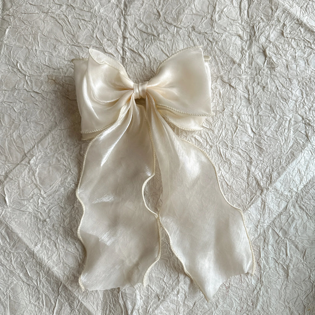 Embroidery Hair Bows Lace Big Bows Hairclip Women Elegant Spring Clip Spring Summer Hair Accessories Women Barrettes