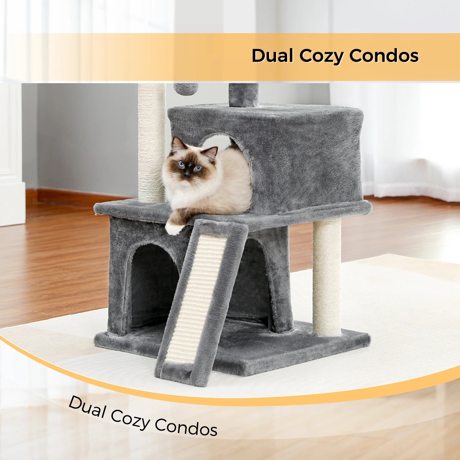 Multi-Level Cat Tower
