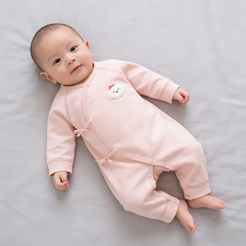 Newborn Baby Cotton Romper – 0-12M