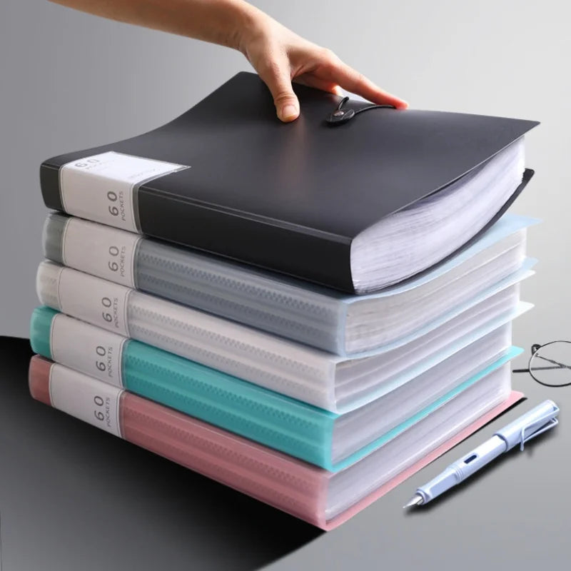 60-Pocket A4 Folder