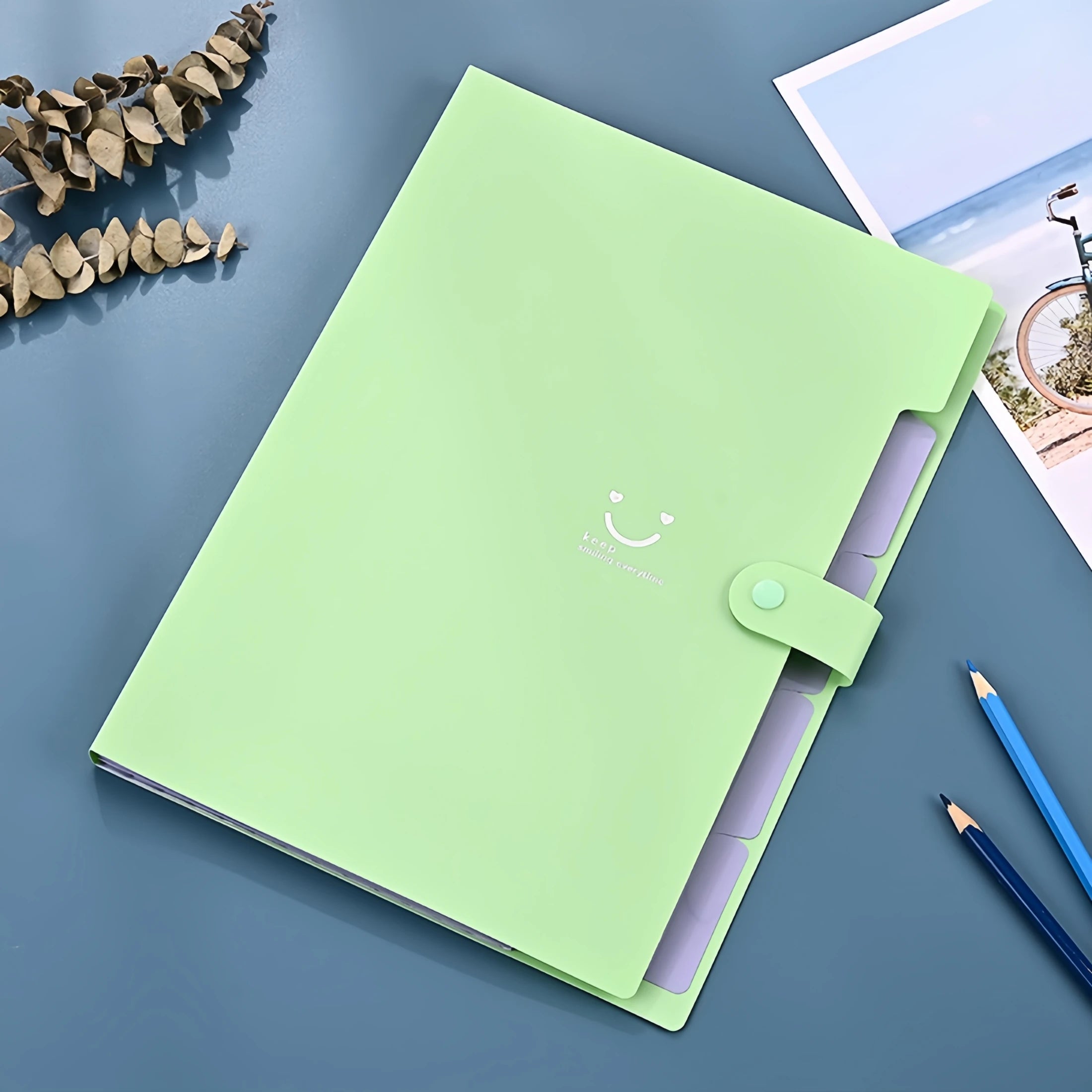 A4 Multi-Layer File Folder – Candy Colors