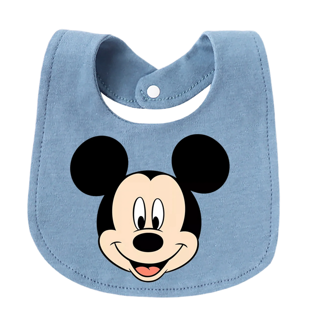 Soft 100% Cotton U-Shaped Baby Bib – Newborn to 3Y