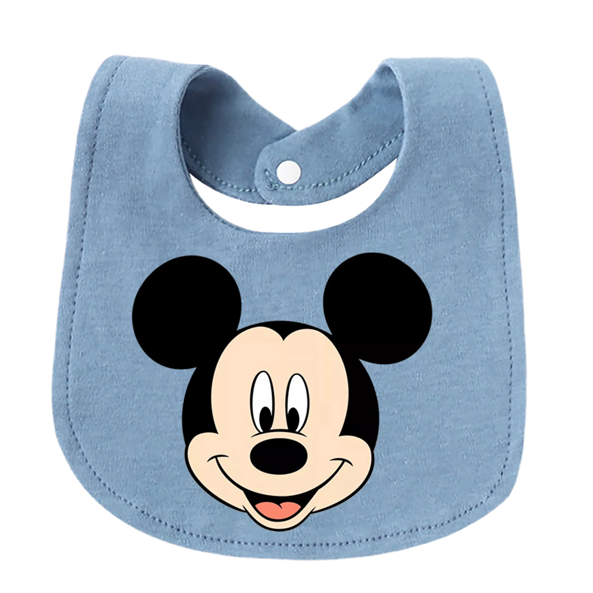 Soft 100% Cotton U-Shaped Baby Bib – Newborn to 3Y
