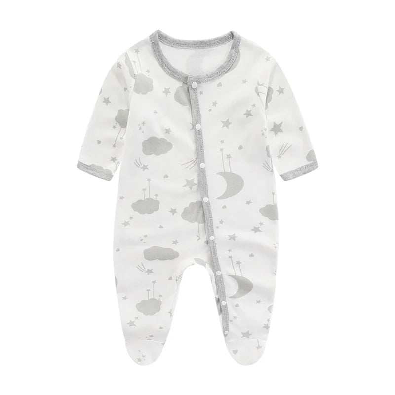 Newborn Baby Bodysuit & Romper – 0–9M