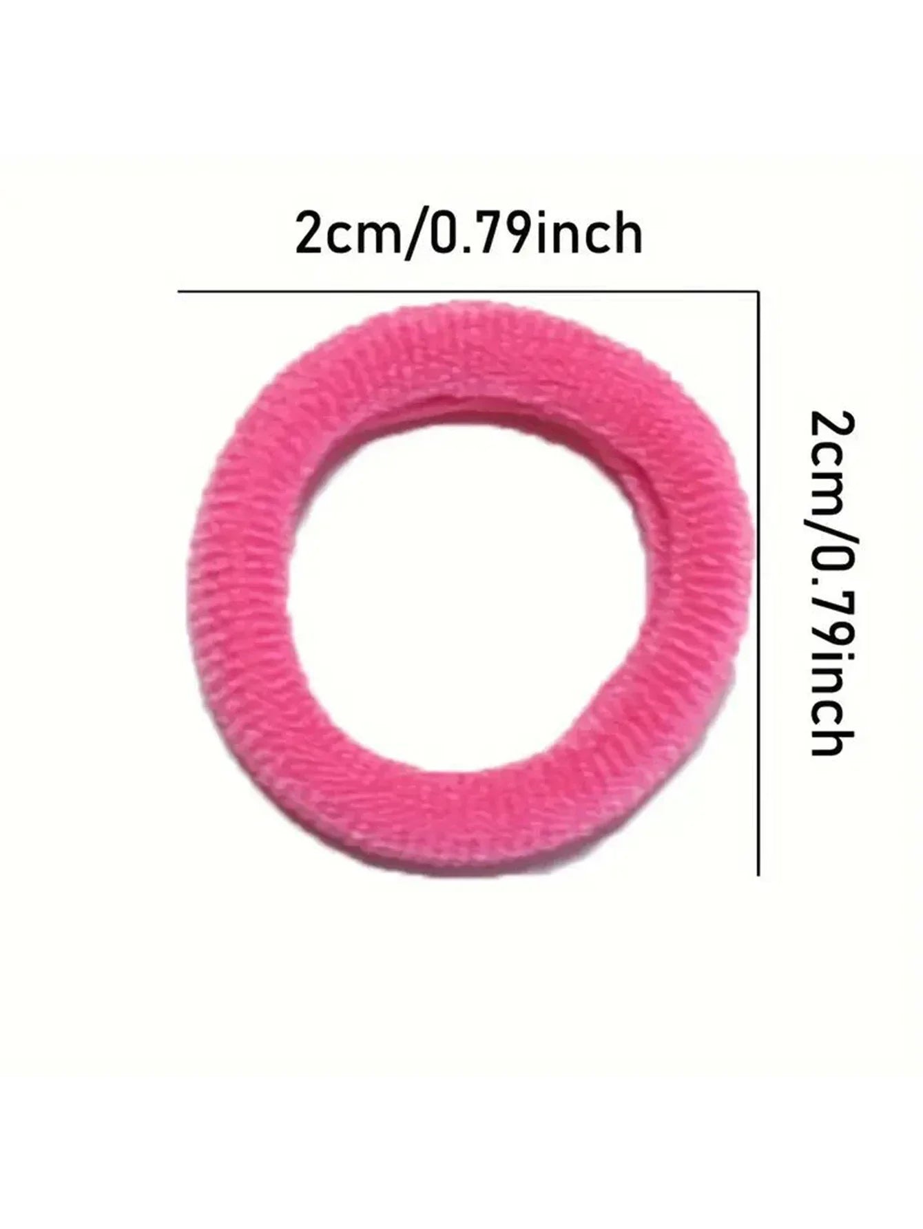 200/1000 PCS Colorful Nylon Elastic Hair Bands for Women & Girls – Small Ponytail Holders & Rubber Hair Ties