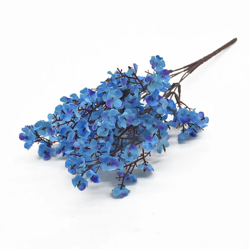 Artificial Silk Gypsophila Peach Flower – Home & Wedding Decor