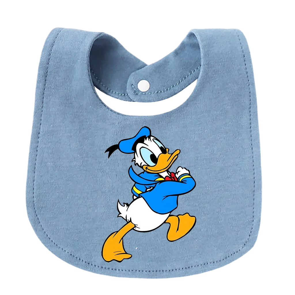 Soft 100% Cotton U-Shaped Baby Bib – Newborn to 3Y