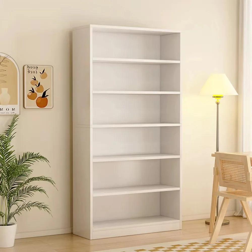Modern Arched 8-Tier Bookcase – Floor Standing