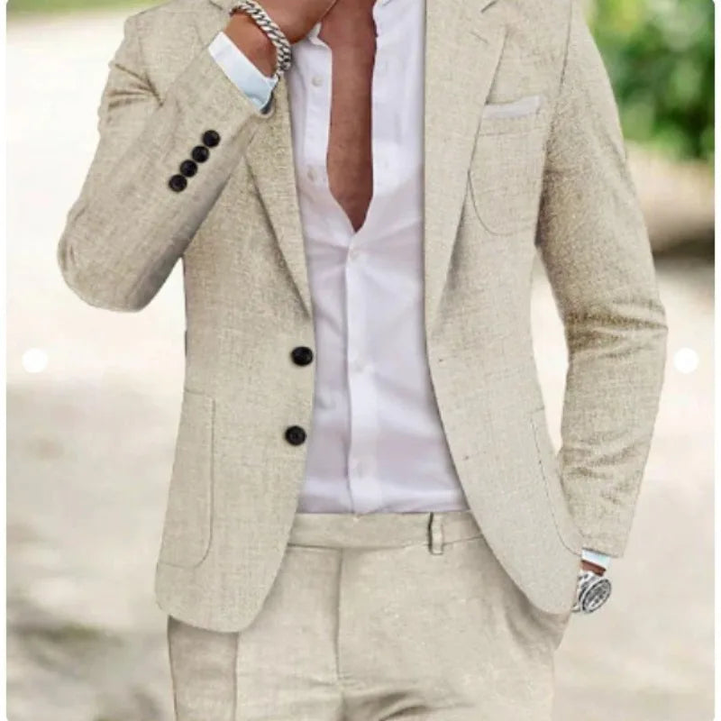 Men’s Casual Suit Set