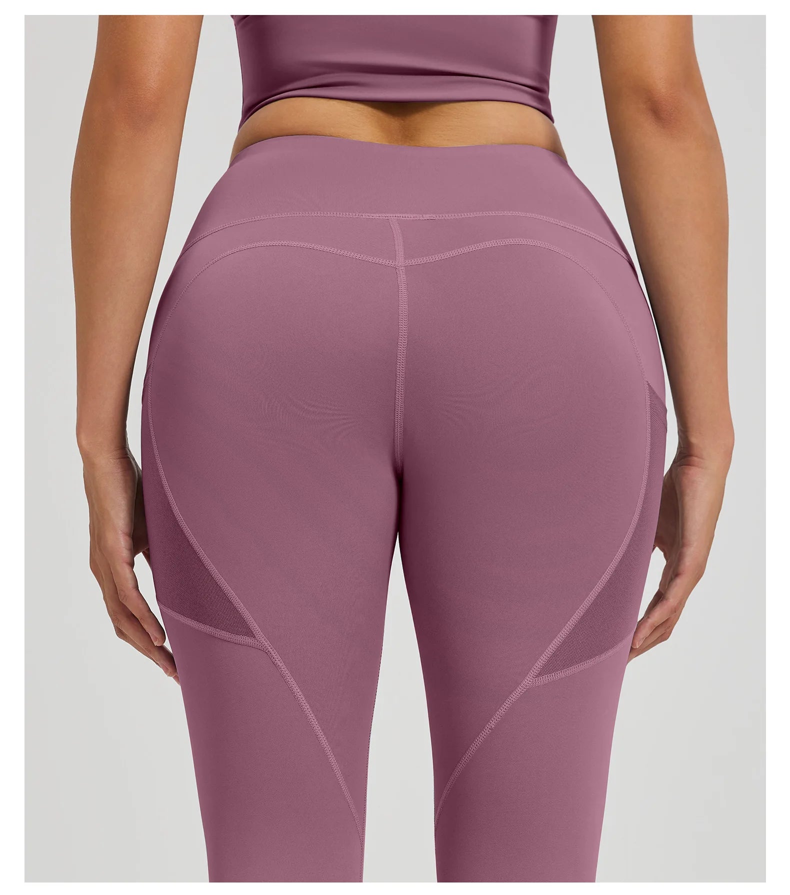 2026Spring Summer New Women's Yoga Pants Tight Peach Hip Leggings Pocket High Waist Belly Tight Trousers Sports Riding Pants Fit