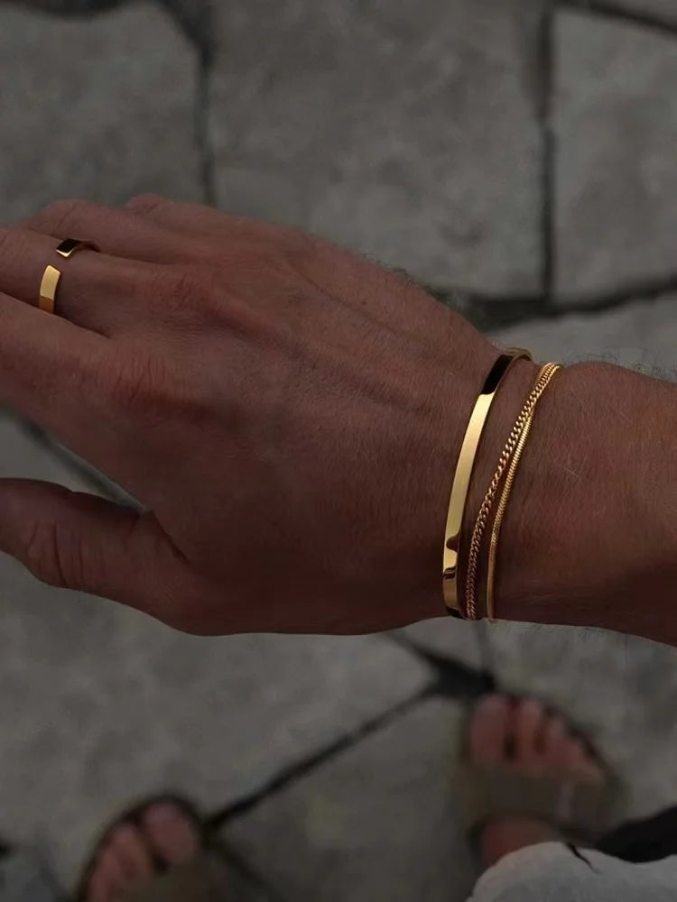 Silver Snake Chain Bracelet