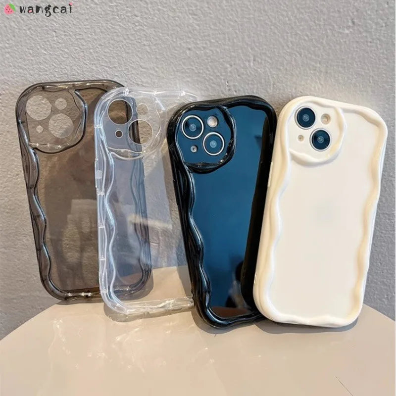 iPhone Case 6–16 – Cream & Wine Red