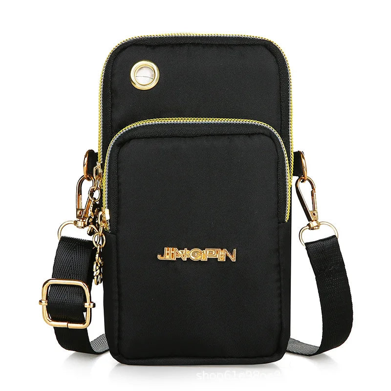 Women’s Mini Phone Crossbody Bag – Compact Coin & Running Neck Pouch