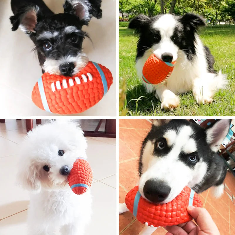Latex Dog Squeaky Ball Toy