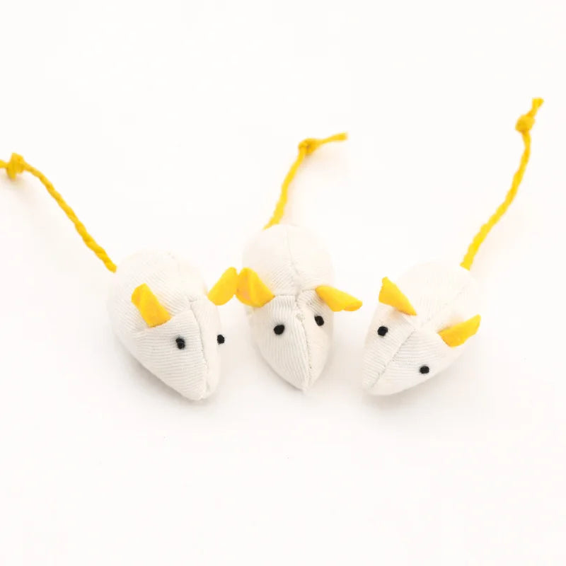 Catnip Rattle Mouse Toys – Multi Pack