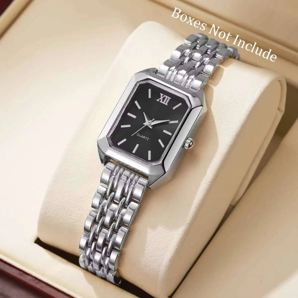 Rectangle Quartz Women Watch