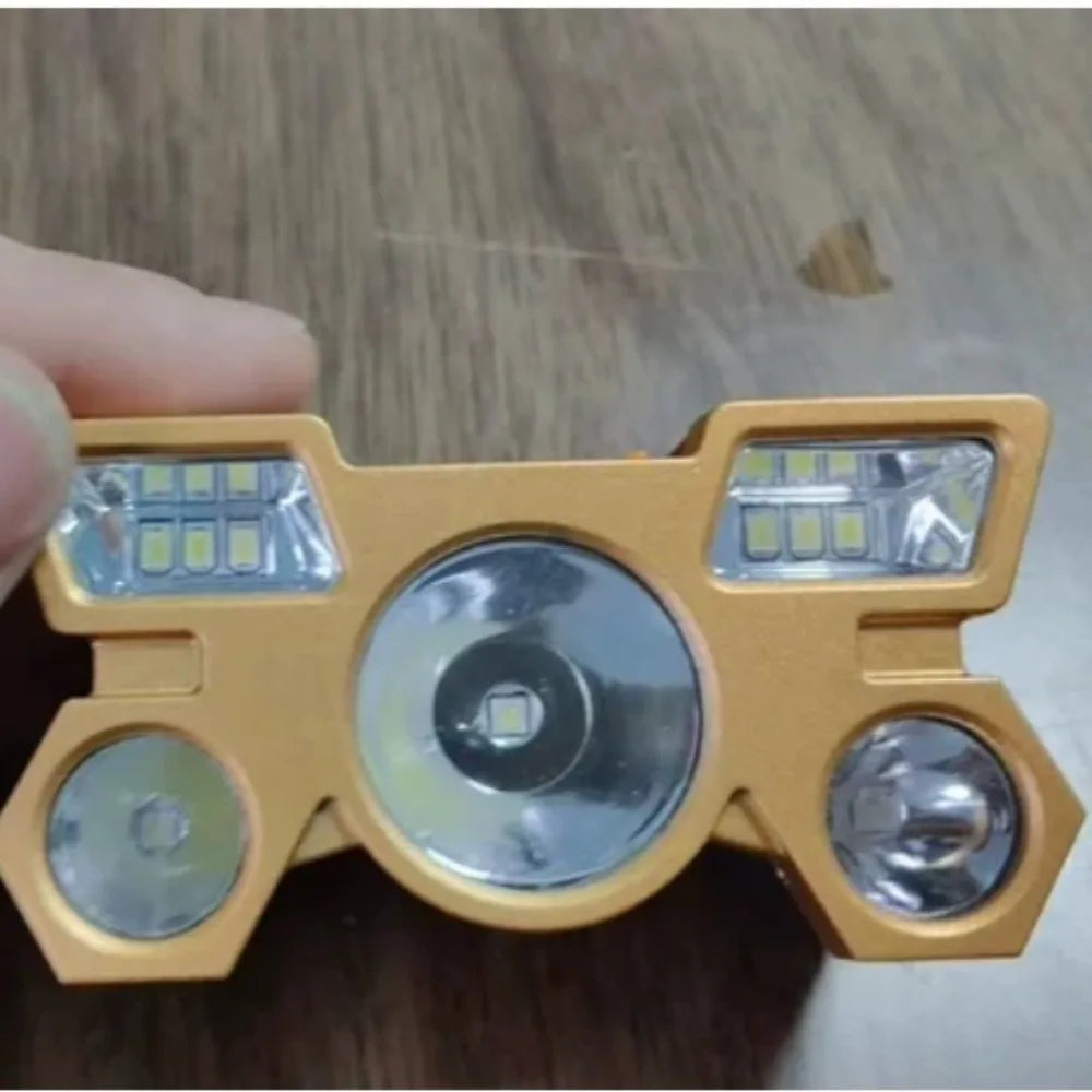Rechargeable LED Headlamp for Fishing, Camping & Hiking