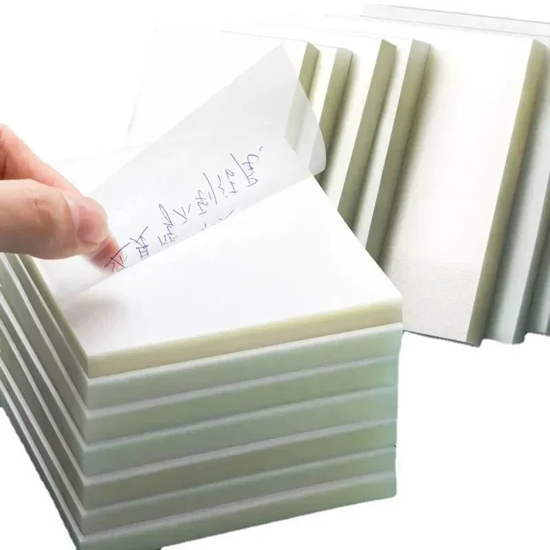 Transparent Waterproof Memo Pad
