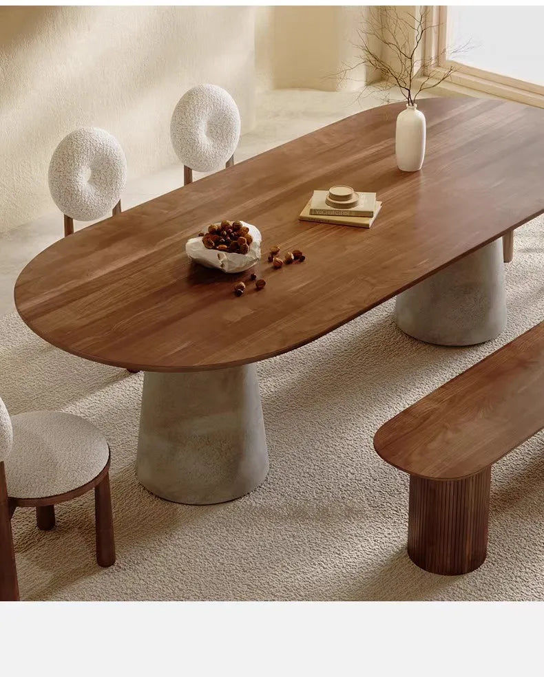 Designer Office Dining Table Wood Reception Space Saving Luxury Dining Table Center Dressing Study Muebles Living Room Furniture