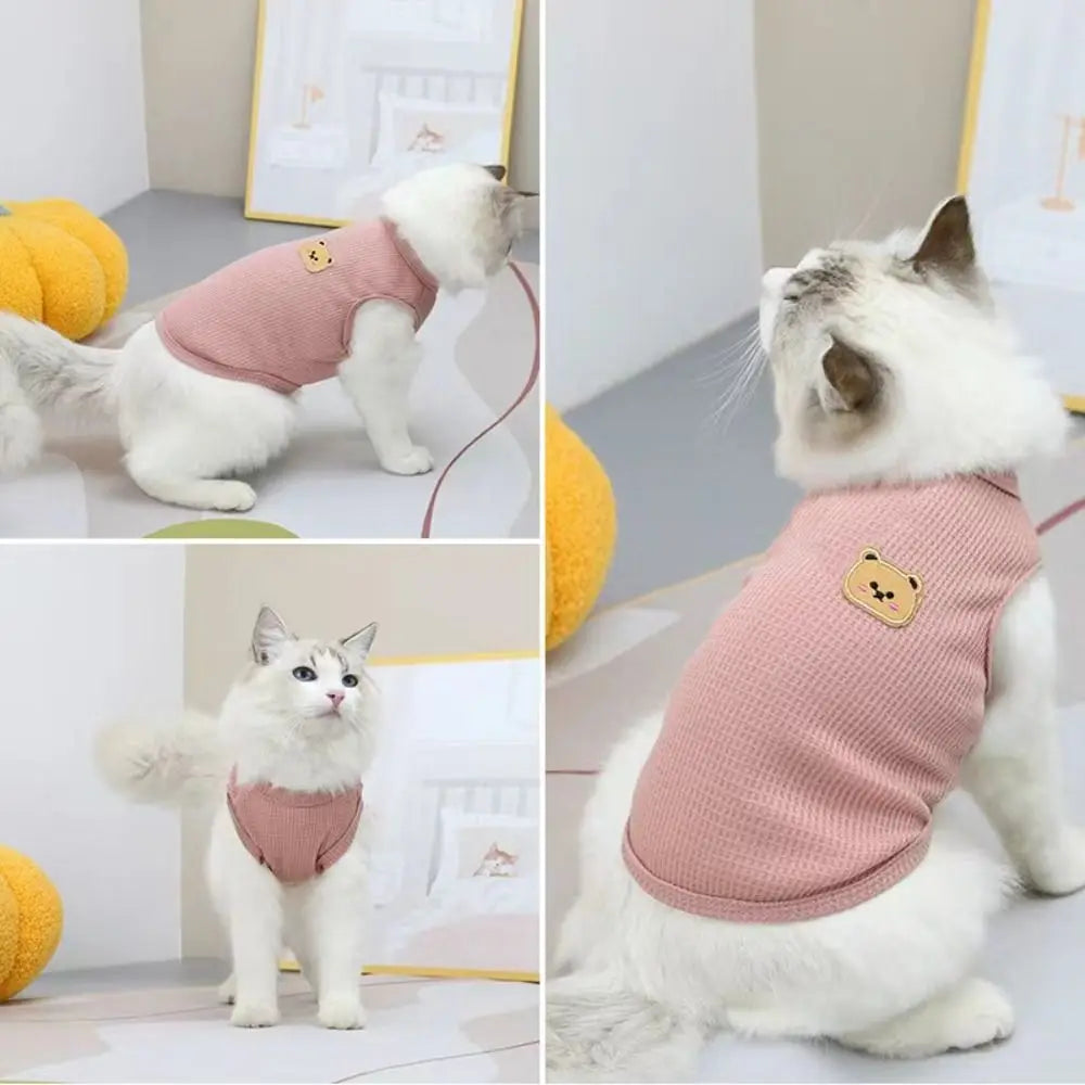Breathable Waffle Dog Vest