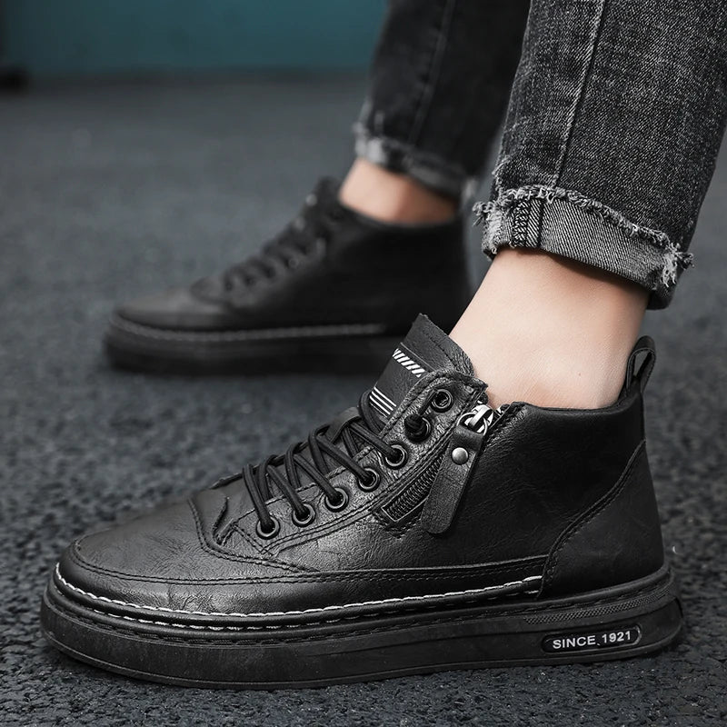 Men’s Casual Leather Boots