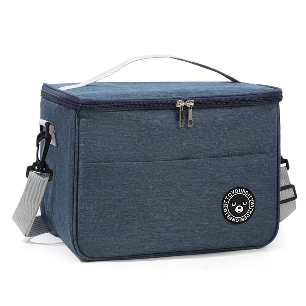 Insulated Lunch Tote Bag – Thickened Aluminum Foil Bento Bag for Office & Students