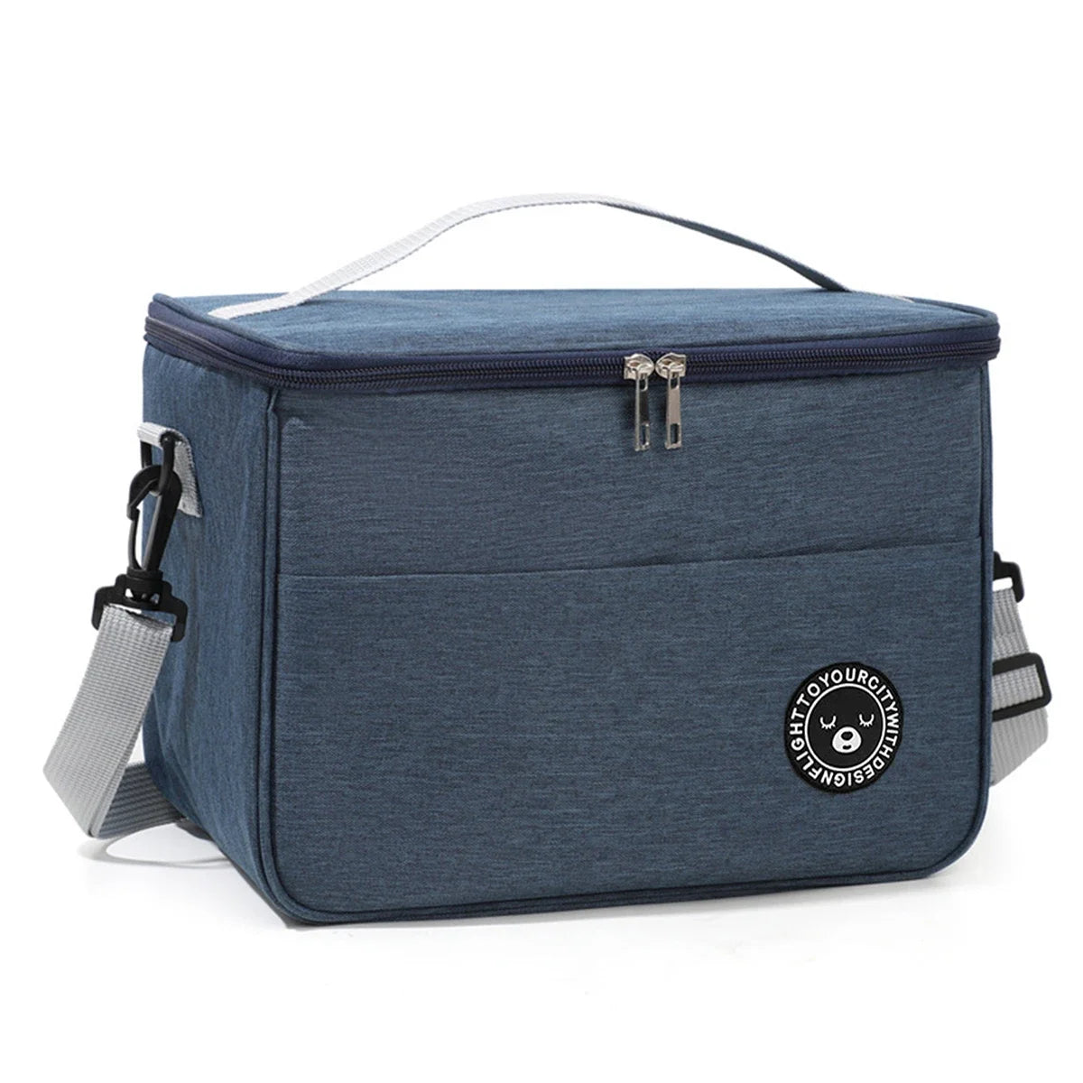 Insulated Lunch Tote Bag – Thickened Aluminum Foil Bento Bag for Office & Students