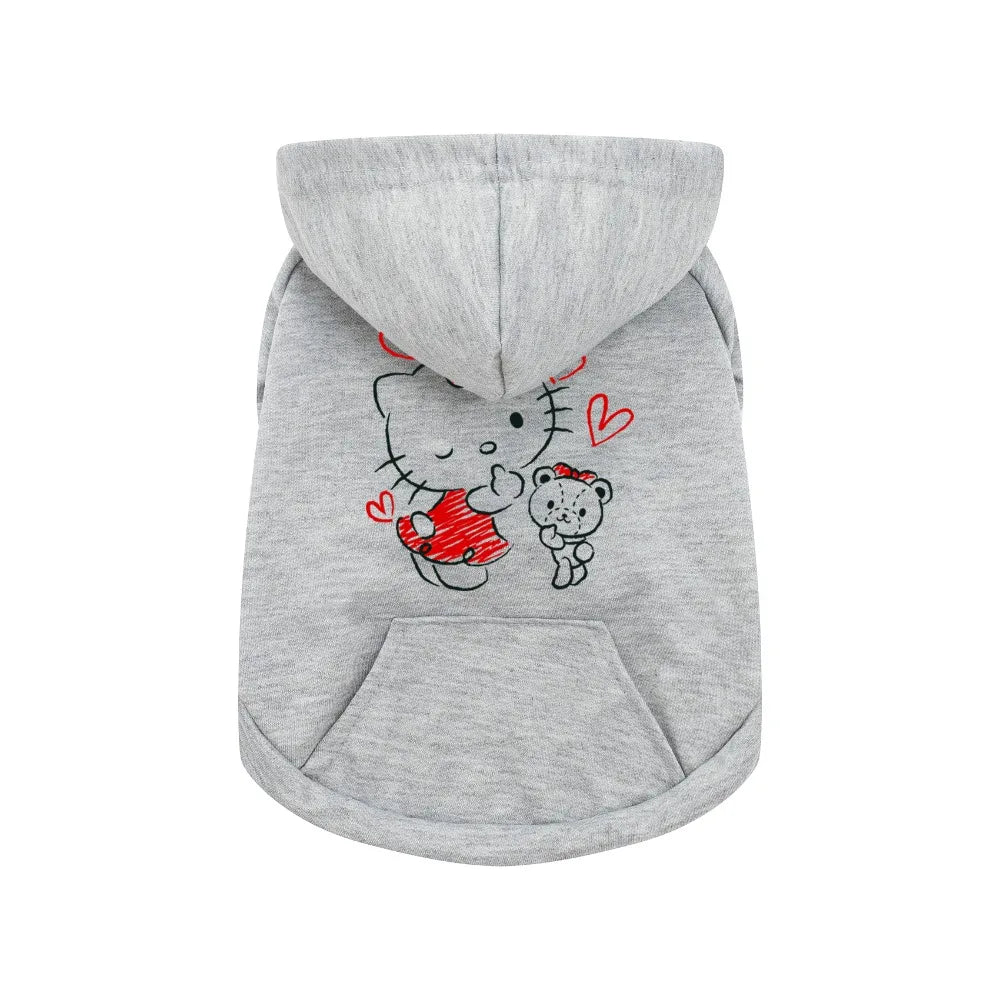 Cartoon Sports Pet Hoodie – Cute Hoodie for Cats & Dogs