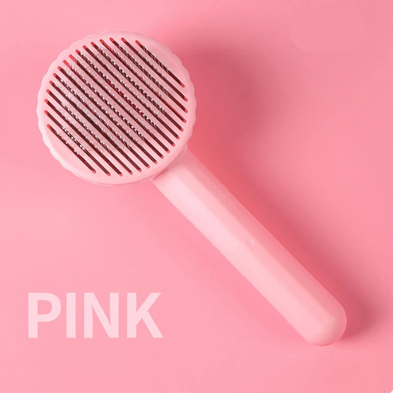 Self-Cleaning Pet Brush