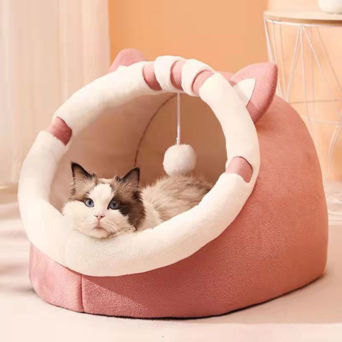 Cat Ear Plush Bed