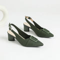 Women’s Knitted Pointed Heel Sandals