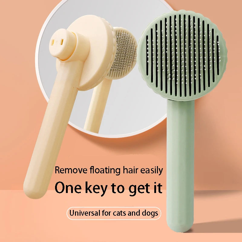 Self-Cleaning Pet Brush