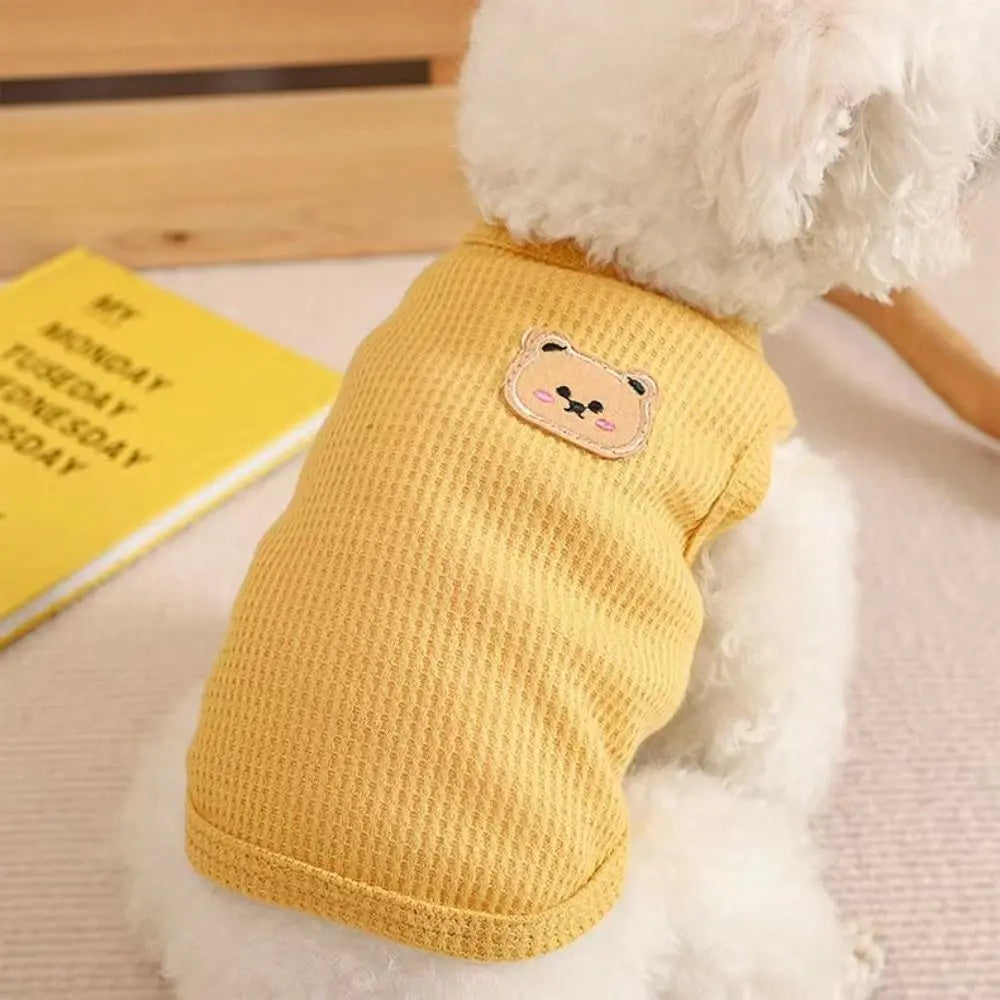 Breathable Waffle Dog Vest