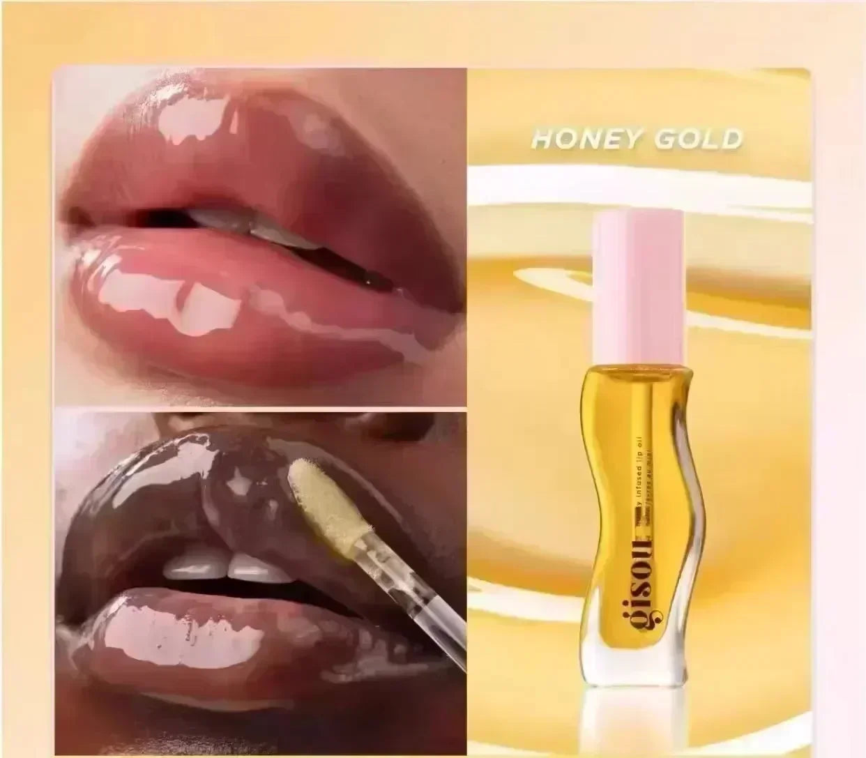 Gisou Lip Oil – Plumping & Exfoliating