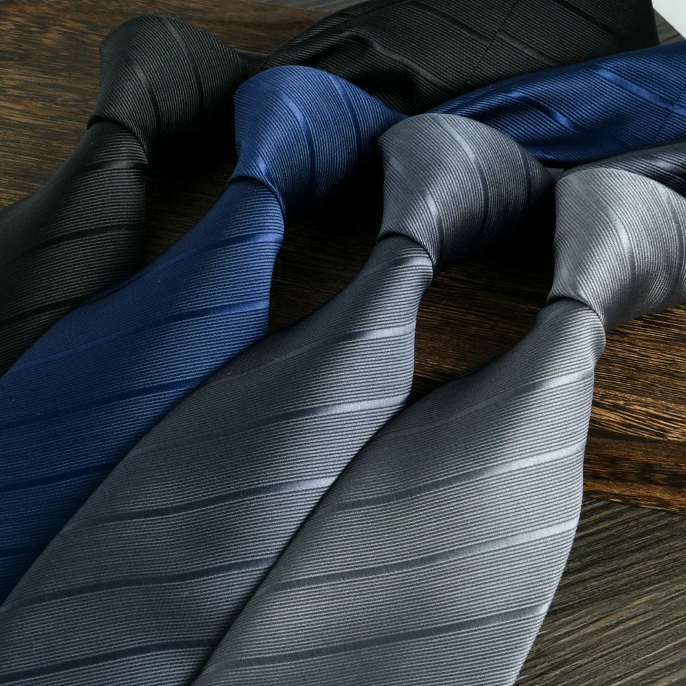 Men’s Striped Jacquard Tie