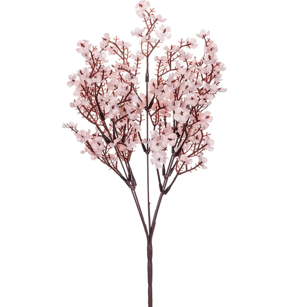 Artificial Silk Gypsophila Peach Flower – Home & Wedding Decor