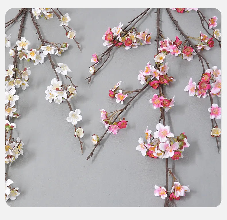 130cm Artificial Cherry Blossom Branch – Decorative