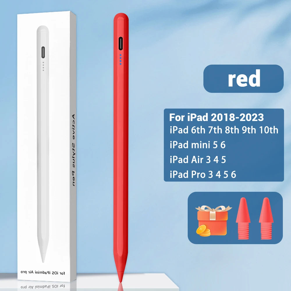 iPad Stylus Pen – Palm Rejection & Power Display