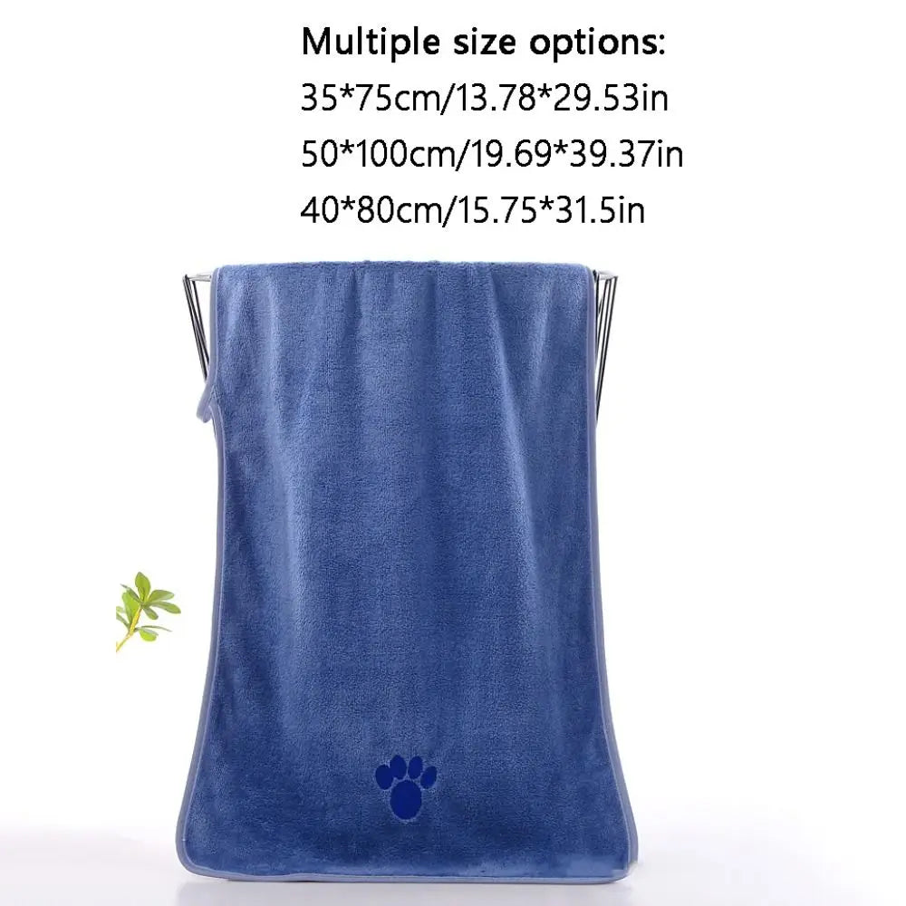 Microfiber Pet Grooming Towel – Super Absorbent