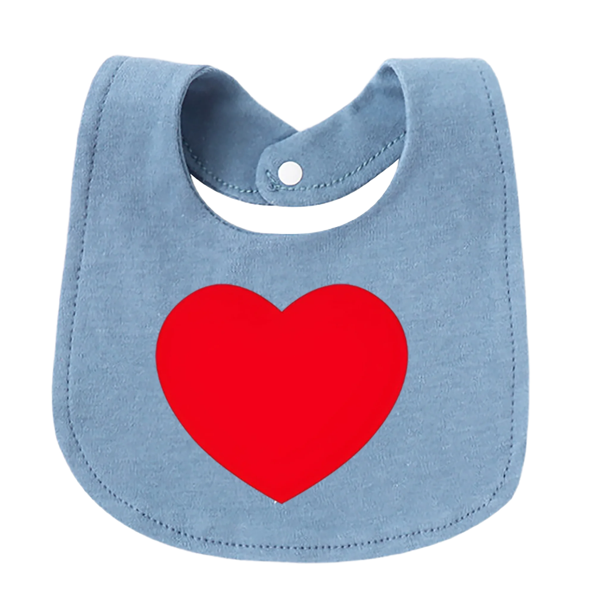 Soft 100% Cotton U-Shaped Baby Bib – Newborn to 3Y