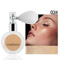 Airbag Shimmer Highlight Powder Spray Waterproof High Gloss Glitter Body Bronzer Highlight Contour Blush for Brightening Makeup