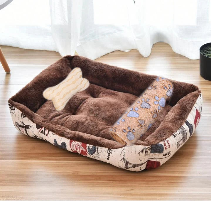 Candy-Colored Pet Bed