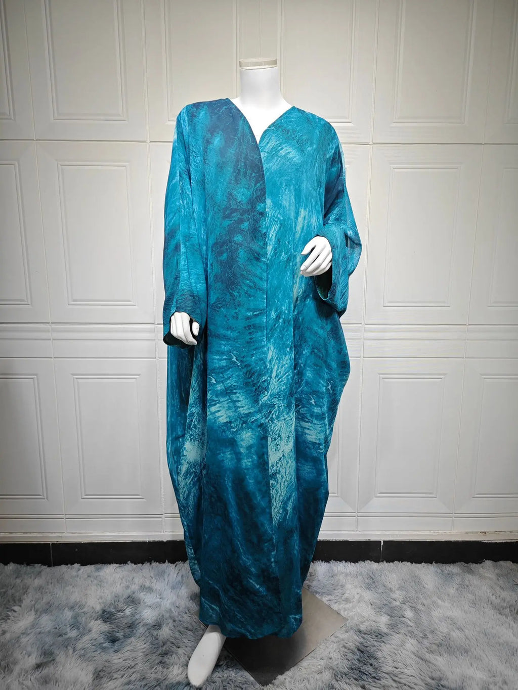 Women Muslim Abaya with Scarf Set DressRamadan Eid Print Cardigan Arab Long Robe Morocco Dubai Kaftan Islam Vestidos Jalabiya
