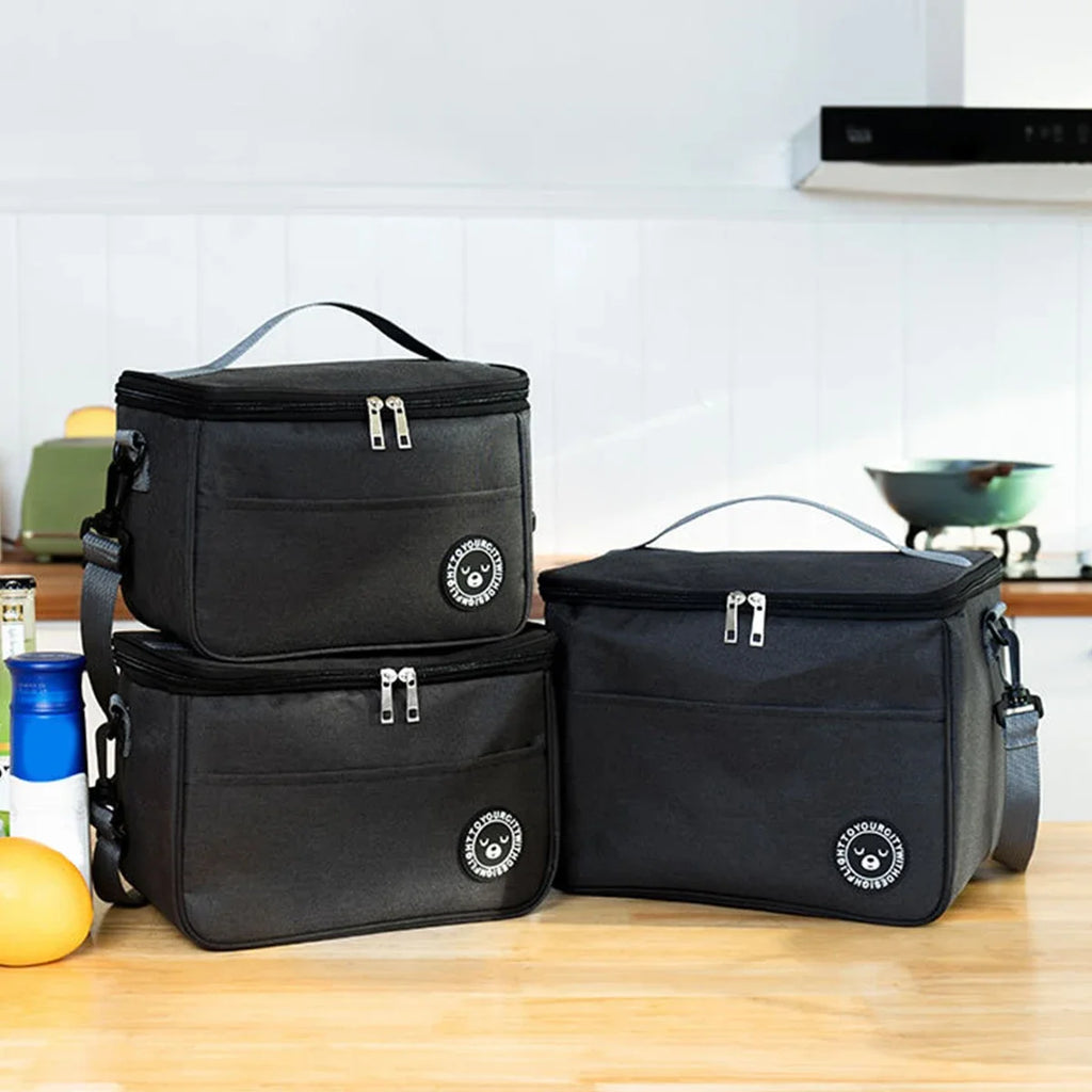 Insulated Lunch Tote Bag – Thickened Aluminum Foil Bento Bag for Office & Students